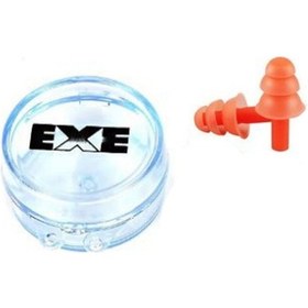 Resim Ep-2 Silikon Kulak Tıkacı Özel Kutulu Turuncu Turuncu 