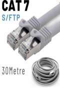 Resim IRENIS Gri Cat7 S-ftp Ethernet Network Kablosu 30 Metre 