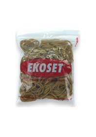 Resim Ekoset 50x3 MM Kauçuk Paket Ambalaj Lastiği 100 Adet 