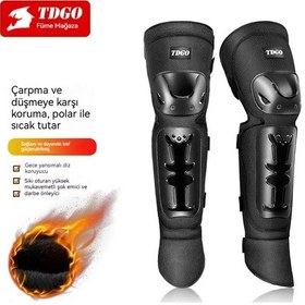 Resim Motosiklet Diz Pedleri Bisiklet Lokomotif Koruyucu Rüzgar Koruyucu Ekipman Spor Düşmeyi Önleyici Dirsek Açık Dört Parçalı Takım Haki 