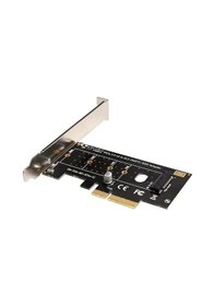 Resim PCI-E Express 3.0 X4 To NVME SSD M2 M Key PCI Dönüştürücü Kart 