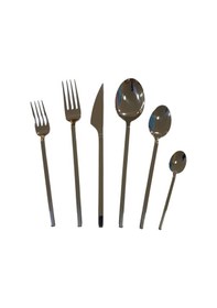 Resim Aslan Paris 72 Parça 4 Mm Çatal Kaşık Bıçak Takımı Çelik 