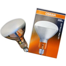 Resim Osram Ultravitalux 300W E-27 Cam Yapıştırma Ampul 