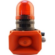 Resim Mesan Xenon Çakar 43 Ses Siren Ses Ayarlı Ms 207 Kırmızı 220VAC 