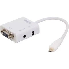 Resim S-Lınk SL-MUV13 Micro USB To Vga+Audio Çevirici 