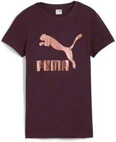 Resim Classics Shiny Logo Kadın Siyah Günlük Stil T-Shirt 62559701 