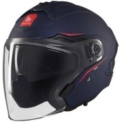 Resim Mt Cosmo Sv Solid A7 Mavi Mat Açık Kask Mat Mavi 