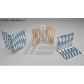 Resim 100-Adet Fileli Pvc Köşe Profili 250-Metre 