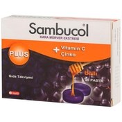 Resim Sambucol Kara Mürver Ekstresi 20 Pastil 