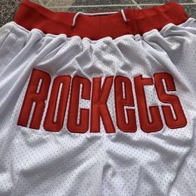 Resim Houston Rockets Retro Basketbol Şortu - M 