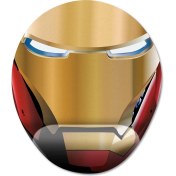 Resim Pixxa Iron Man / Demir Adam Bilek Destekli Mousepad Model - 1 Oval 
