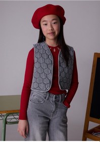 Resim Mayoral Kız Çocuk Kapitone Yelek Gri 