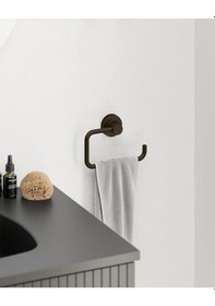 Resim Tecno Black Tuvalet Kağıtlık, Açık - Mat Siyah Mat Siyah 
