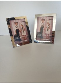 Resim İsme Özel Gold Rengi 10x15cm Fotograf İçin Pleksi Çerceve 