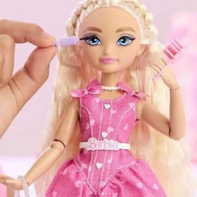 Resim Barbie Dream Besties Malibu Bebek ve Aksesuarlar JKP50 
