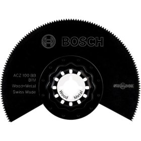 Resim Bosch Acz 100 Bb Starlock Ahşap ve Metal Için Raspa Bıçağı 