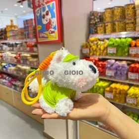 Resim Silver1 Karikatür Küçük Hediye Peluş Bebek Kolye Anahtarlık Çanta Kolye Aksesuarları (Yurt Dışından) 