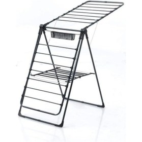 Resim Aruat Comfort Kalın Borulu Kurutmalık, Katlanabilir Çamaşır Kurutma Askılığı, Çok Amaçlı Ev Tipi Açık Gri 