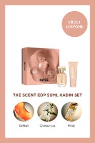 Resim BOSS The Scent For Her EDP 50 ml Parfüm + EDP 75 ml Vücut Losyonu Kadın Parfüm Seti 