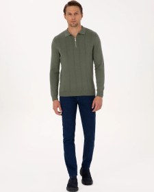 Resim Pierre Cardin Erkek Petrol Pantolon Jean 50317288-vr102 Petrol 