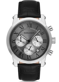 Resim ROMANSON TL0334HM1WBA5B DERİ KORDON ERKEK KOL SAATİ 