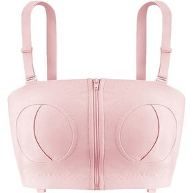 Resim Fosenze "fa6010 Pamuklu Emzirme Sütyeni - Eller Serbest Sağma Pompası Uyumlu, Rahat Ve Nefes Alabilir" 