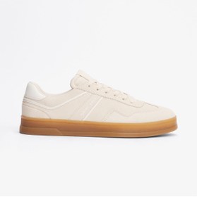 Resim Tommy Hilfiger The Greenwich Suede Kadın Bej Spor Ayakkabı 