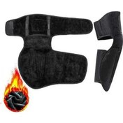 Resim Dancemonkey Siyah Sıcak Pedler - Motosiklet Dizlik Bisiklet Astarı Siyah 