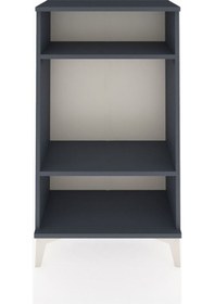 Resim Arges Komodin 2 Raflı 60x30x106 Antrasit-antrasit Antrasit 