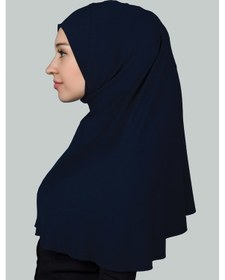 Resim Altobeh Hazır Türban Pratik Eşarp Tesettür Hijab - Namaz Örtüsü Xl Lacivert 