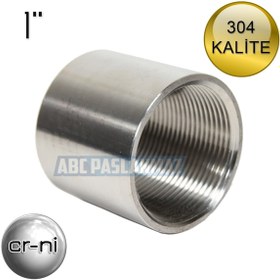 Resim Paslanmaz Çelik 1'' Manşon 304 Kalite 