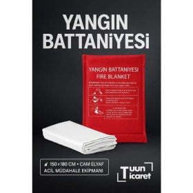Resim Yangın Battaniyesi Fire Blanket 100*100 