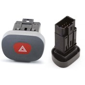 Resim allestock Renault Clio Flaşör Anahtarı - 8 Pin 