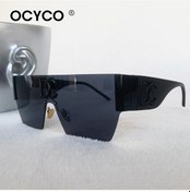 Resim Ocyco2024 Yeni Lüks Kare Güneş Gözlüğü Kadın Moda Uv400 Black 