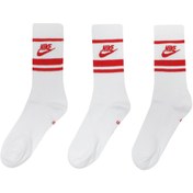 Resim U NK NSW EVERYDAY ESSENTI Beyaz Unisex Çorap Nike