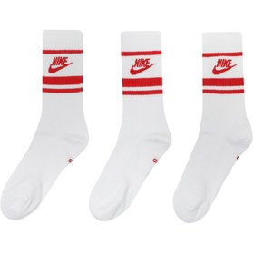 Resim U NK NSW EVERYDAY ESSENTI Beyaz Unisex Çorap 