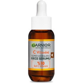 Resim Garnier c vitamini süper aydınlatıcı gece serumu 30 ml 