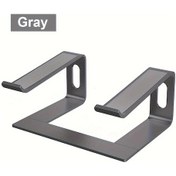 Resim Dashanshop Dizüstü Bilgisayar Standı Ergonomik Alüminyum Gray Taşınabilir Macbook Air Pro Uyumlu 