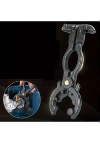 Resim Fochsia Black 3ü1 Açkı Ve Şişe Açacağı - Lpg Propan Tankı Ayarlayıcı Dayanıklı Metal Kompakt 