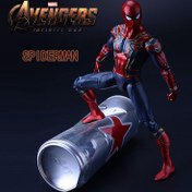 Resim 1 Adet Avengers Örümcek Adam Karakter Figürü, Koleksiyonluk PVC Model, Süper Kahraman Spiderman Aksiyon Figürü, Anime Hayranları İçin İdeal Hediye ve Araba Dekorasyonu & Tatil Hediyeleri 