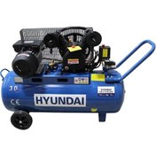 Resim Hyundai HM-V-0.25 3 Hp 8 Bar 100 LT V Kafa Hava Kompresörü 