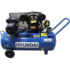 Resim Hyundai HM-V-0.25 3 Hp 8 Bar 100 LT V Kafa Hava Kompresörü 