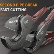 Resim 1 adet Dudisi Ratchet Boru Kesici, 42mm-75mm, Metal Alüminyum Alaşımlı Gövde, PVC/PU/PP/PE Hortumlar için Hızlı Kesim El Aleti, Elektrik Gerektirmez 
