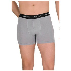 Resim Berrak 2 Adet Gri Renk Modal Boxer Gri 