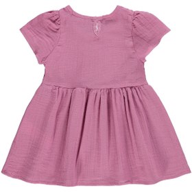 Resim Civil Girls Fiyonklu 2-5 Yaş Elbise - Pembe - Gül Kurusu / 5-6 Yaş 