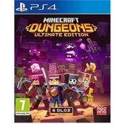 Resim Mojang Minecraft Dungeons Ultimate Edition PS4 Oyun Şeffaf 