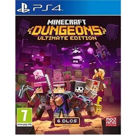 Resim Mojang Minecraft Dungeons Ultimate Edition PS4 Oyun Şeffaf 