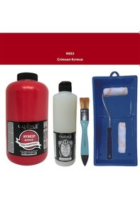 Resim Cadence Multisurface H-053 Crimson Kırmızı 2 L Sır Vernik Set 