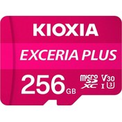 Resim KIOXIA 256GB EXCERIA PLUS microSD C10 U3 V30 UHS1 A1 Hafıza kartı LMPL1M256GG2 