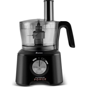 Resim Karaca Mastermaid 10 In 1 Premium Mutfak Robotu Çift Katlı 4 Kanatlı Doğrayıcı Black 2000 W Güçlü Motor Performansı + Onerous Mutfak Tartısı 